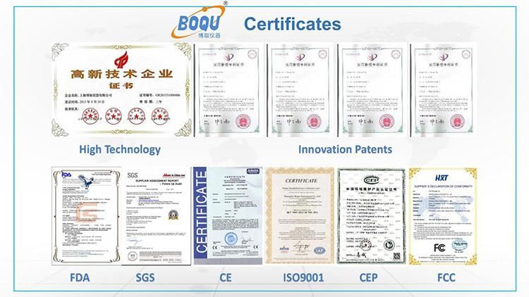 Boqu Dcsg-2099 Designed pH Conductivity Turbidity Trc Total Residual Chlorine Sensor for Drinking Water Measurement