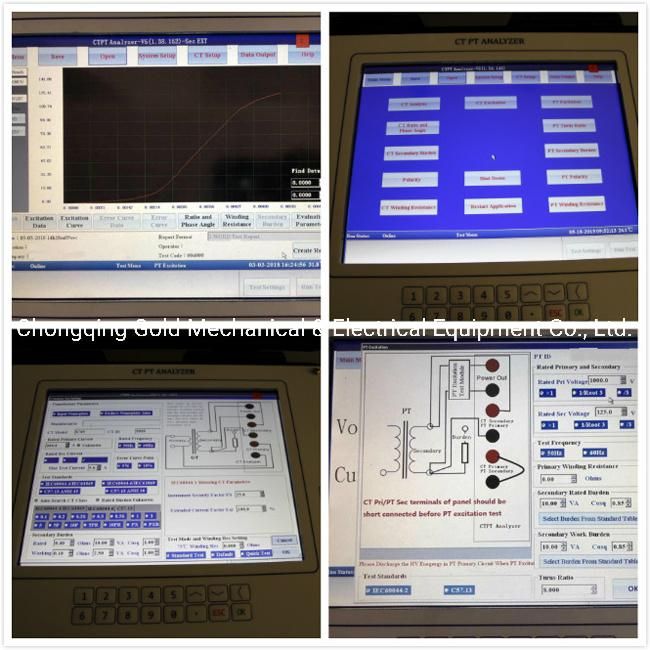 Gdva-405 Automatic Current Transformer CT PT Analyzer