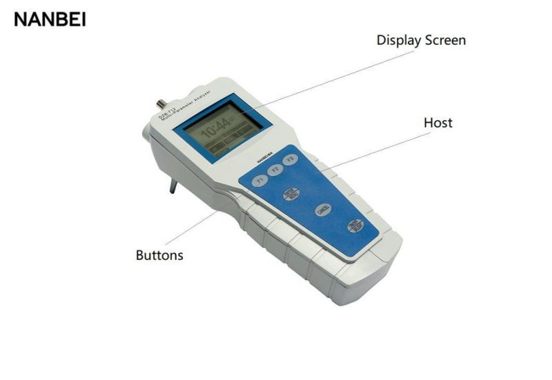 Portable Digital Multiparameter Water Quality Meter