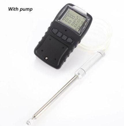 Portable 4 in 1 Multi Gas Detector for Gas Leak Monitoring