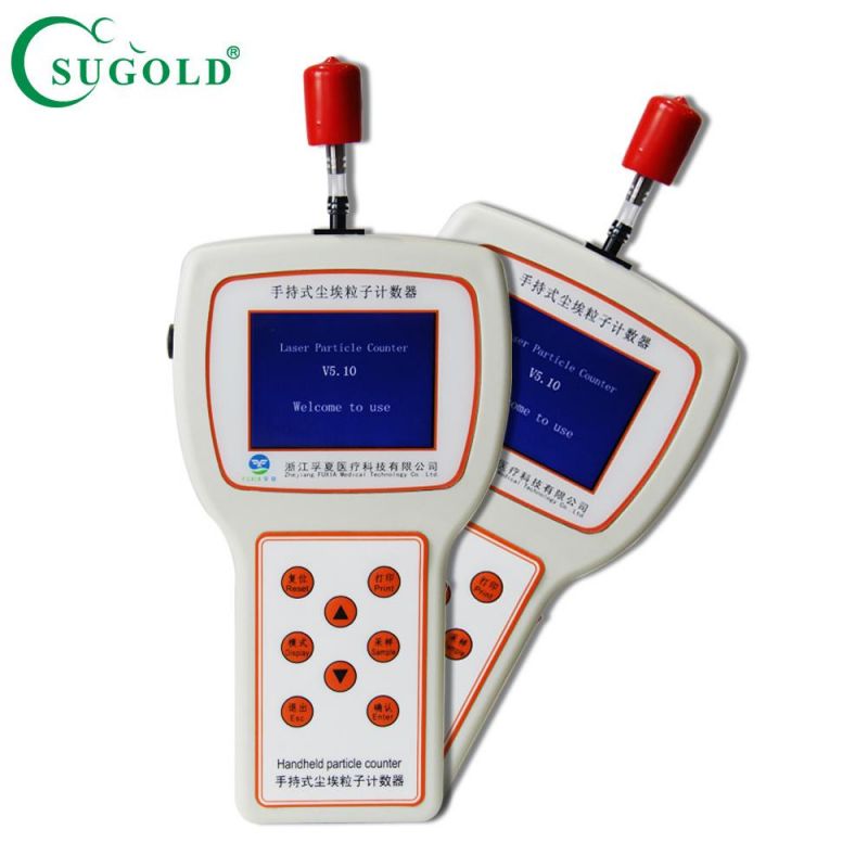 Sugold Y09-3016 Handheld Air Sampler Particle Counter