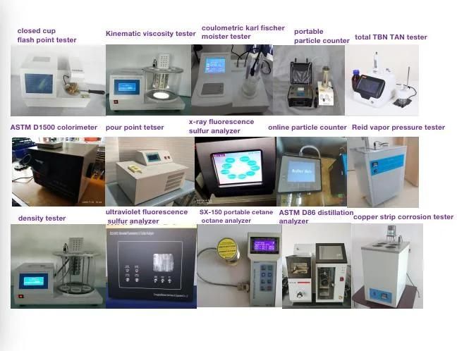 Laboratory Diesel Fuel ASTM D4294 X-ray Fluorescence Sulfur Analyzer