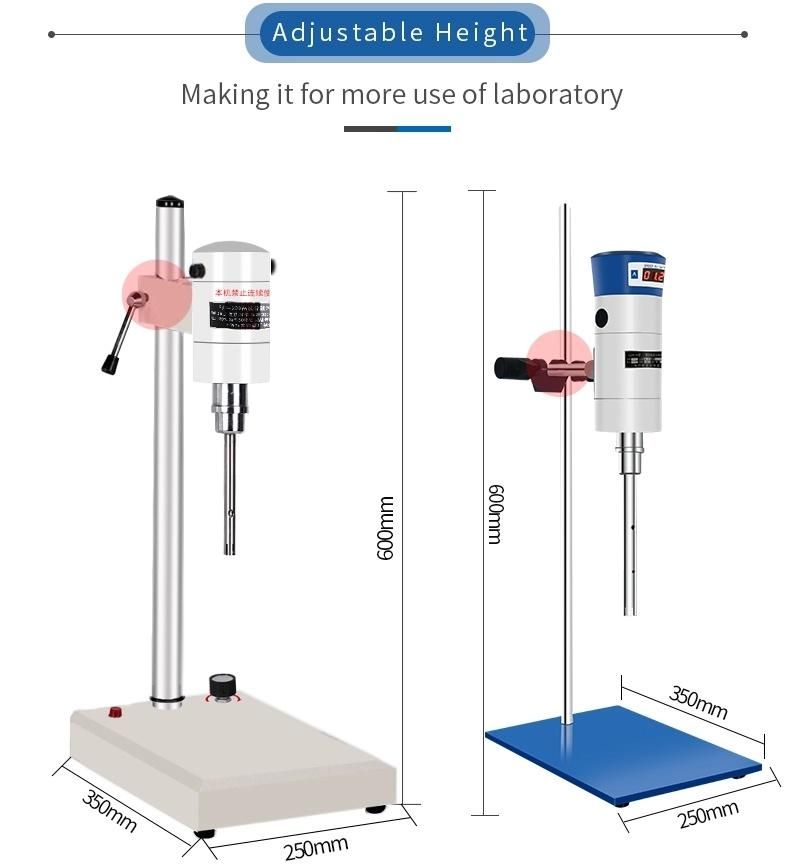 Lab High-Shear Homogenizing Emulsifier Lab Mixer Homogenizer