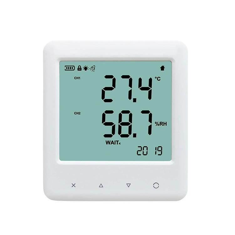 Indoor Household Backlit Temperature Humidity Test Desktop Temperature Recorder