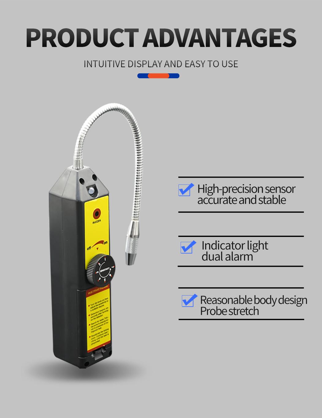 High Precision Halogen Leak Detector