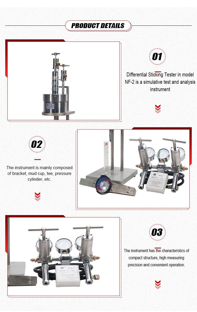 Differential Sticking Tester for drilling fluid test /NF-2