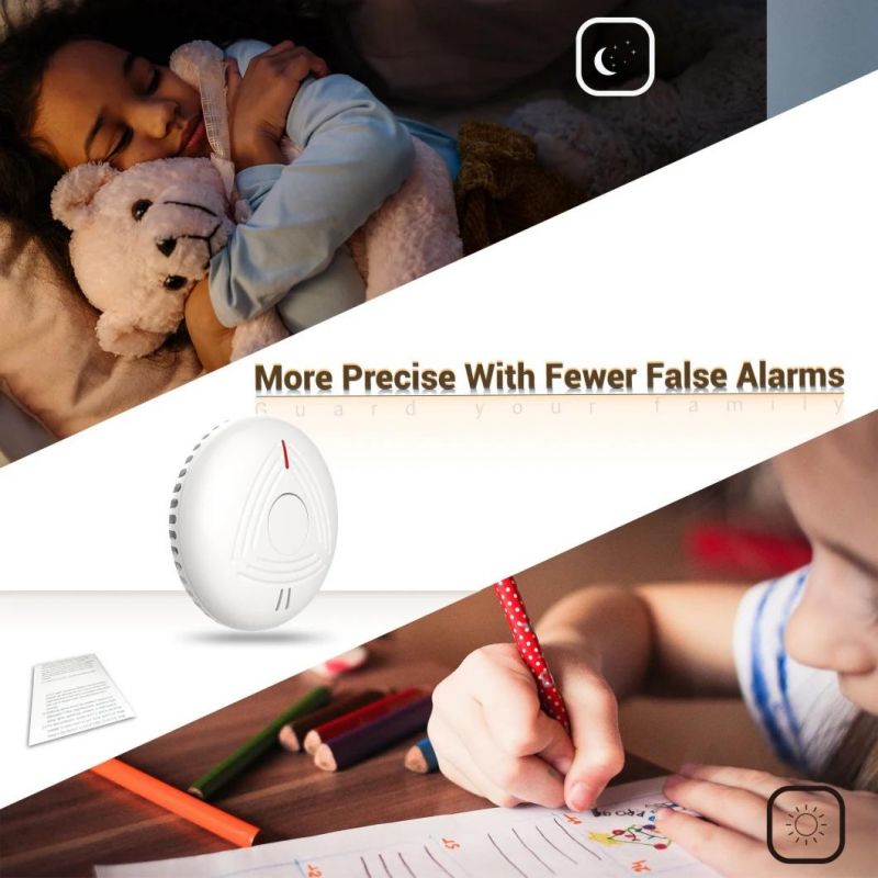 Co Detector and Photo Electronic Smoke Sensor Gas Analysis CE as Independent Photo Electronic Smoke and Co Alarm and Co Meter