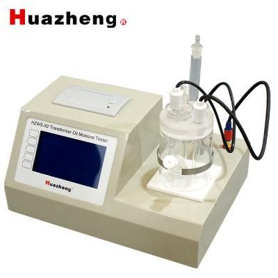 Karl Fischer Titration Mositure in Oil Water Content Testing Equipment