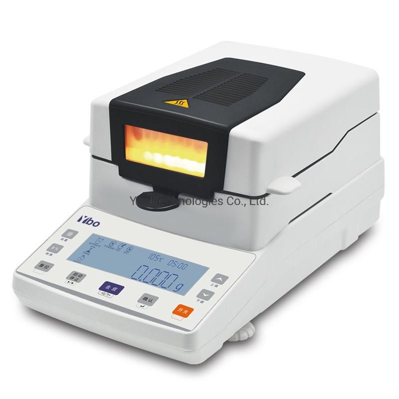 110g 0.01g 0.005g 0.001g 0.002g Digital Halogen Moisture Analyzer