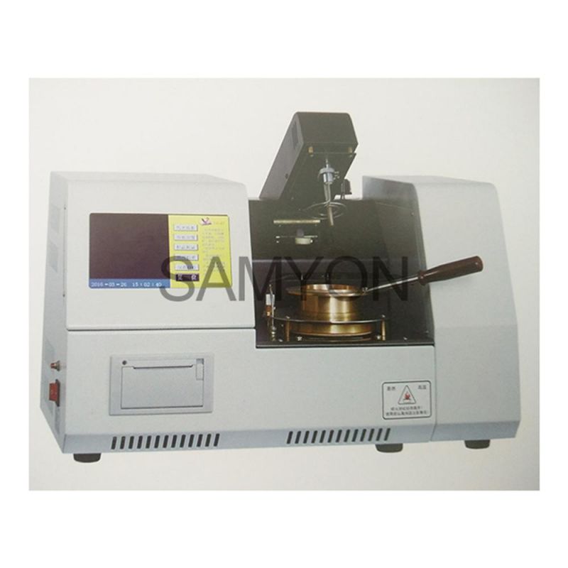 Sy-3536D Fully-Automatic Cleveland Open Cup Flash Point Tester