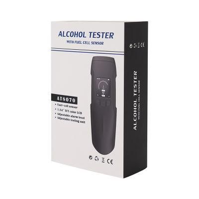 Fuel Cell Sensor Auto Test Alcoholtester Digital Breathalyzer Percentage Portable Alcohol Tester