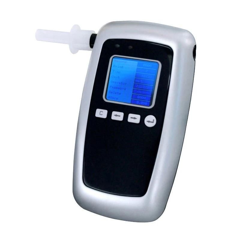 CE Portable Alcohol Tester Pocket Breathalyzer with Mouthpiece Portable Printer