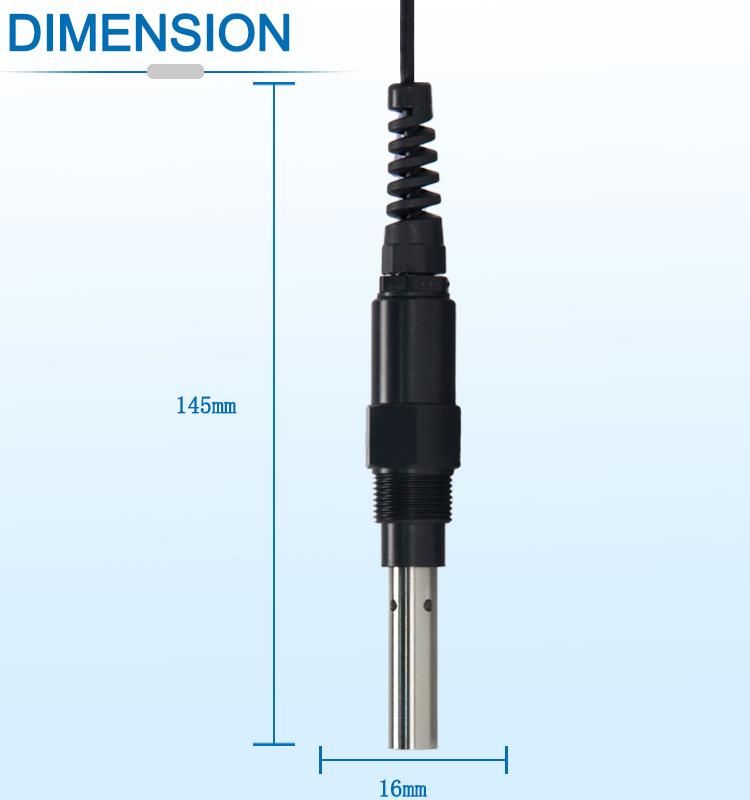 Ec ABS or PPS Probe Water Conductivity Electrode TDS Sensor