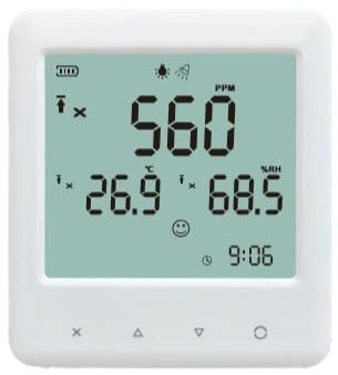 Thermo Hygrometer with Carbon Dioxide Environment Meter