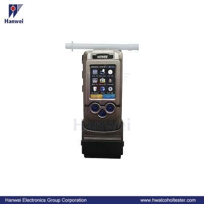 Professional Police Use Digital Breath Alcohol Tester At8900 Breathalyzer with Touch Screen and Built-in Printer