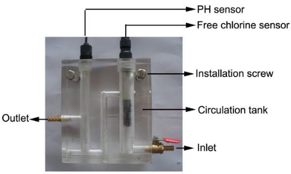 Online Free Residual Chlorine Device for Water Treatment - IP65 (CL-6850)