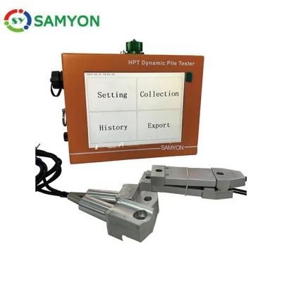 Pile Foundation Inspection High-Strain Dynamic Pile Tester