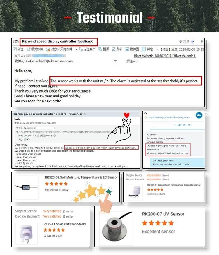 Rk500-22 Online Monitoring Digital RS485 Output pH Probe for Soil pH Measurement