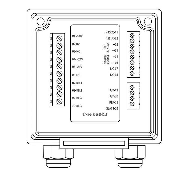 Apure CE RS485 Online ORP pH Monitor