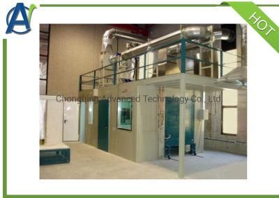 Full-Scale Indoor Fire Test Machine Conforming to ISO 13784-1 and ISO 9705 Standards