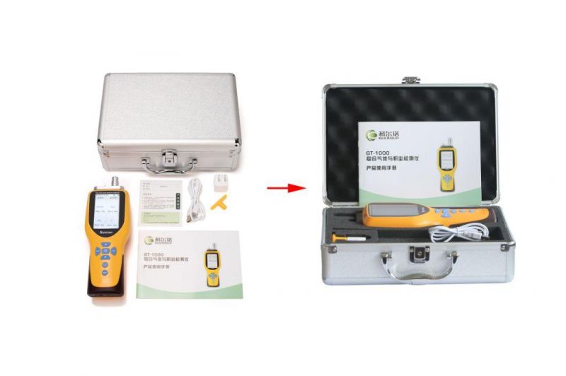 Portable Indoor Air Quanlity Monitor Dust Particle Counter Pm2.5