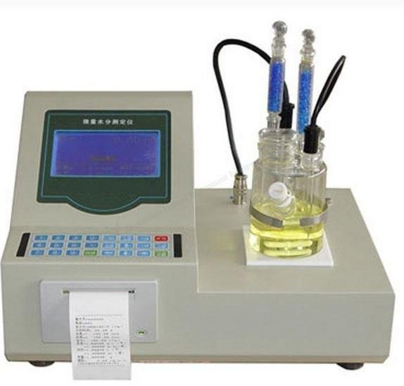Oil Trace Moisture Analysis Coulometric Karl Fischer Titrator