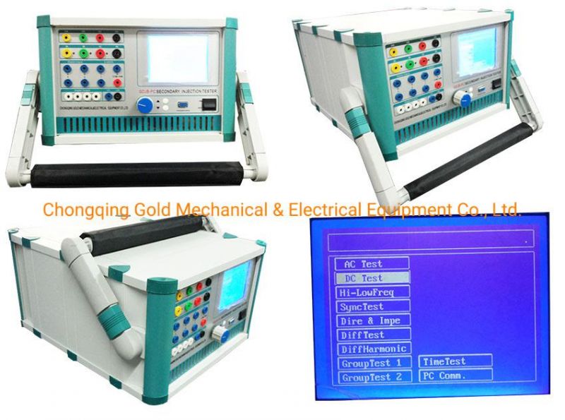 Gdjb-PC3 Micro Computer Controlled Three Phase Protection Relay Test Set