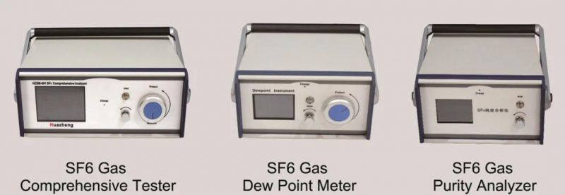 Portable Sf6 Precision Dew Point Meter Micro Water Content Analyser