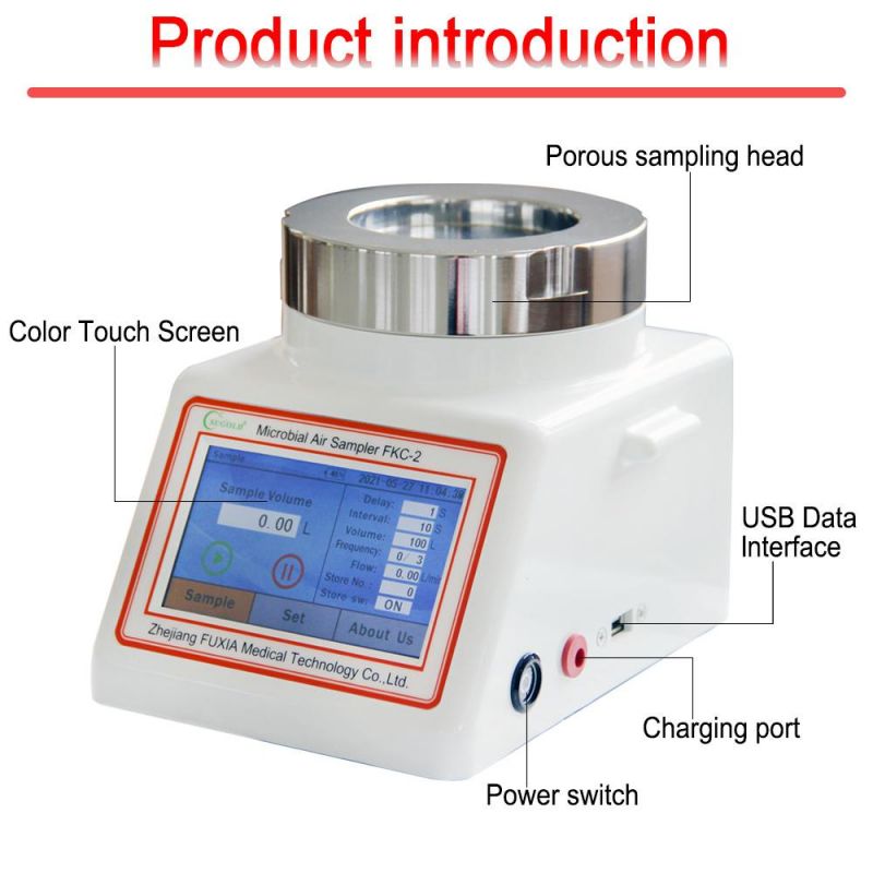 Fkc-2 Planktonic Bacteria Sampler Biological Air Sampler