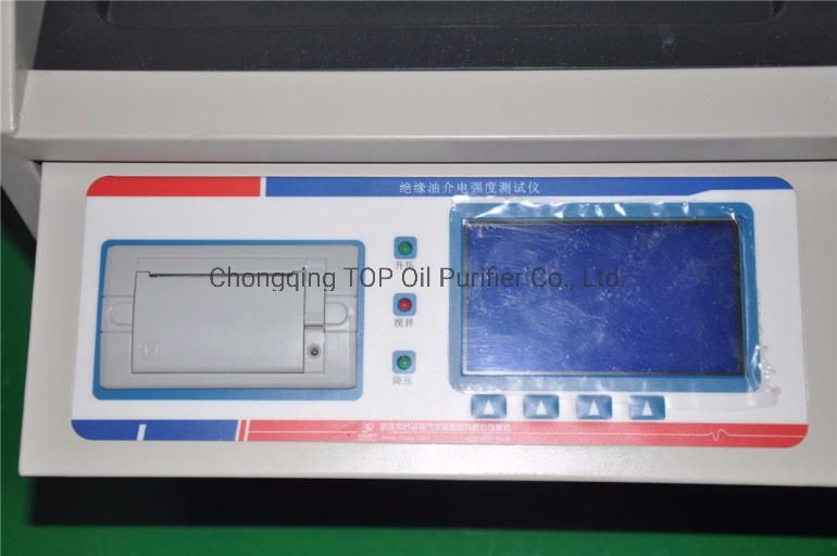 Portable Insulating Oil Transformer Oil Dielectric Strength Tester (Iij-II-100)