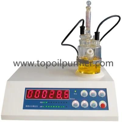 Hand-Carried Type Transformer Oil/Natural Gas Moisture Content Tester (TP-6A)