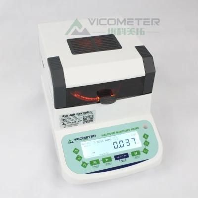 Tobacco Tea Powder Microwave Nir Halogen Moisture Analyzer Vm-01s