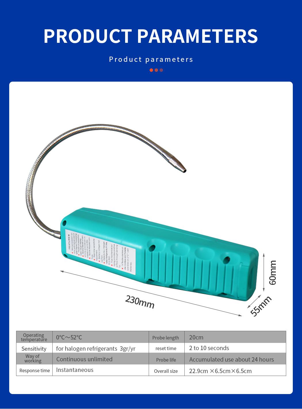 Refrigerant Leak Detector Hld-100+ Air Conditioning Car Leak Detector Refrigerant Car Leak Detector