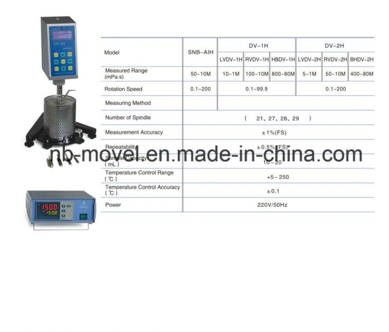 Laboratory Digital Viscometer with Heating System