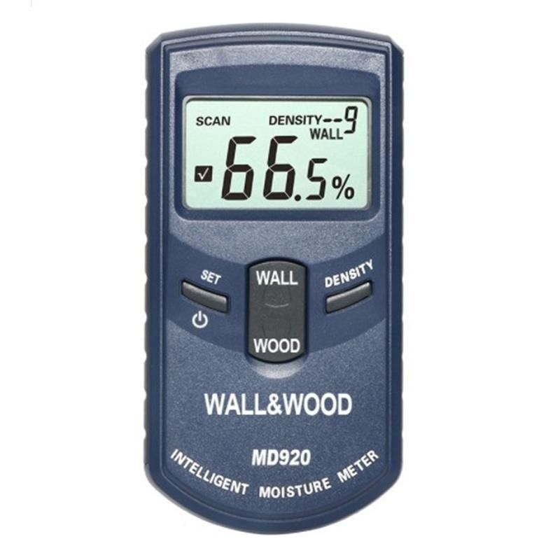 Digital Inductive Wall and Wood Moisture Meter Hygrometer Humidity Tester Damp Detector