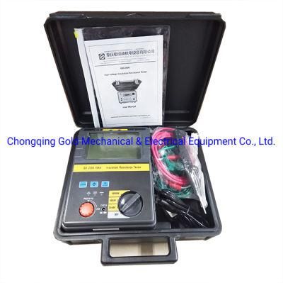 Digital High Voltage Electrical Equipment Insulation Resistance Tester China Factory