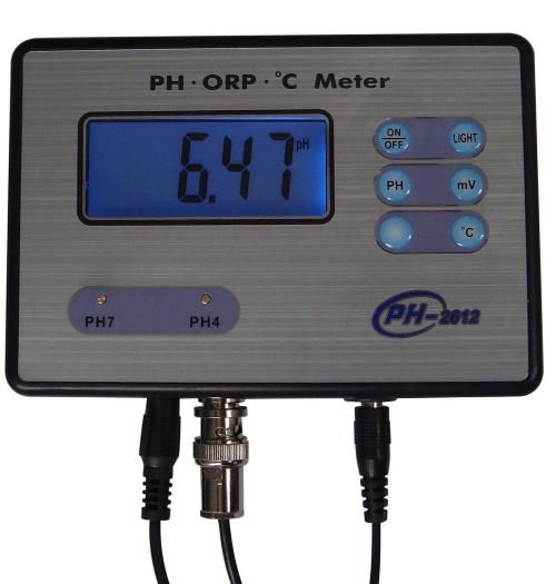 pH-2612 Digital pH Orp Temperature Inline Monitor