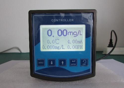 Online Free Residual Chlorine, pH, Hocl, Orp, Ec, TDS, Do, RO Controller for Dpd Ppm Water Treatment - IP65 (CL-6850)