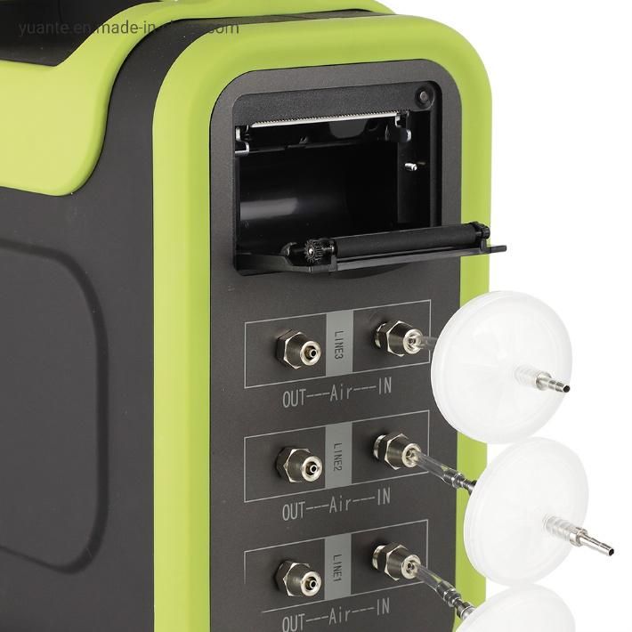 Handheld So2 Nox Gas Detector Environmental Air Quality Analyzer Pm 2.5 Dust Pm 10 with Internal Pump