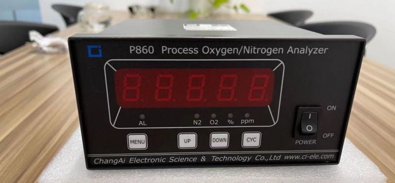 Portable 4oxv Oxygen Purity Online Gas Analyzer (P860)