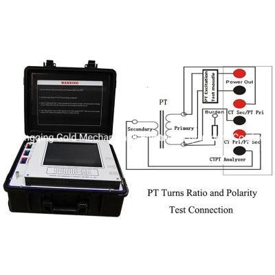 Gdva-405 Automatic Current Transformer CT PT Analyzer