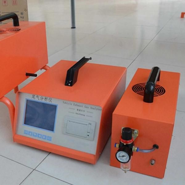 Toxic Combustible Vehicle Exhaust Gas Analyzer