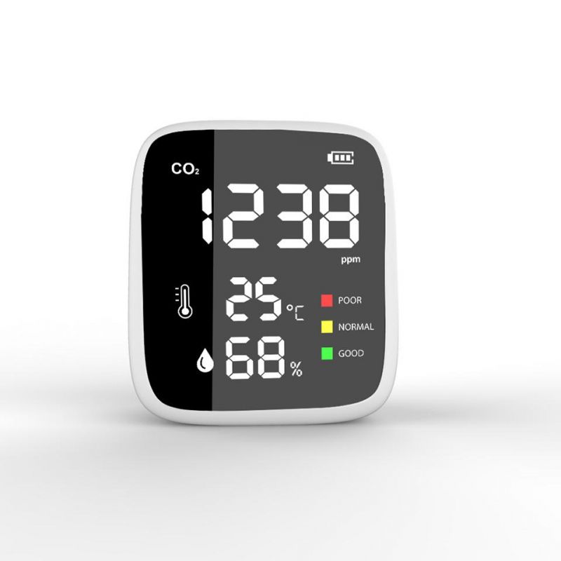 2022 Mini Handheld Portable Ndir Medidor De CO2 Carbon Dioxide Detector Sensor Monitor CO2 Meter