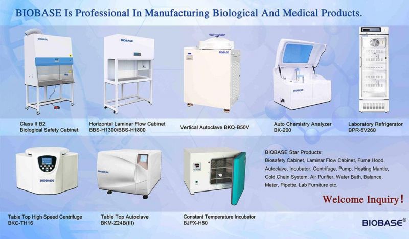 Biobase Compressed Air Collector Microbial Air Sampler for Environmental Monitoring