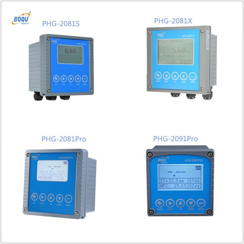Boqu High Accuracy Water Analyzer Phg-2081PRO Good Price pH Meter