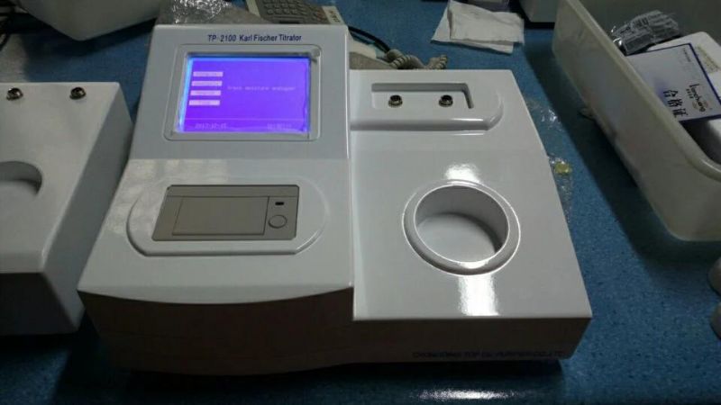 Highly Precision Karl Fischer Water Content Tester Tp-2100