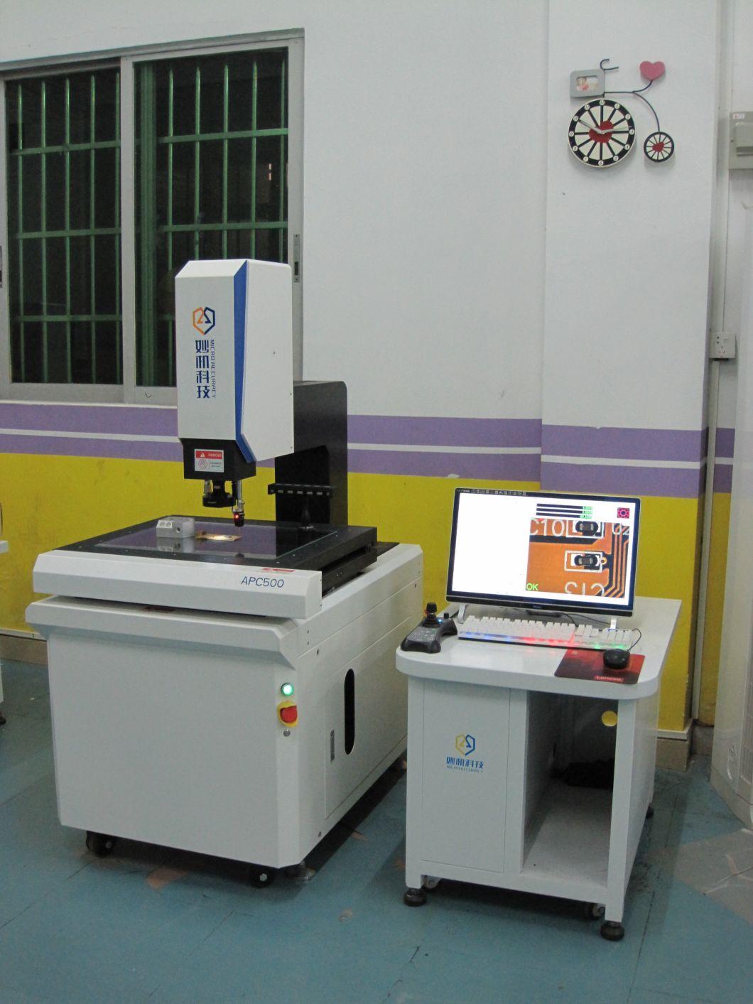 500mm*400mm Stroke Non-Contact CNC Video Measuring Machine APC500