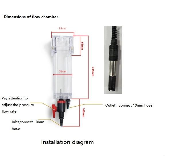 Online Residual Chlorine Analyzer with pH Compensation pH FCL