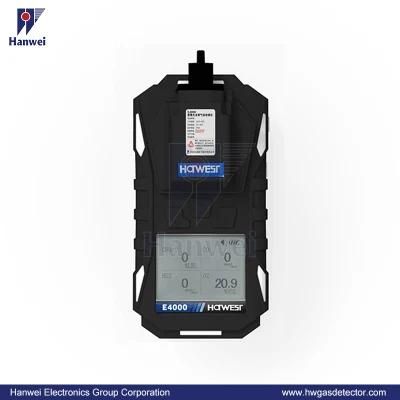 Portable 4 Gases Detector for Combustible, Toxic Gases and Oxygen with Internal Sampling Pump