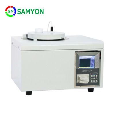 Xry-1A+ Oxygen Bomb Calorimeter for Calorific Value of Petroleum Products